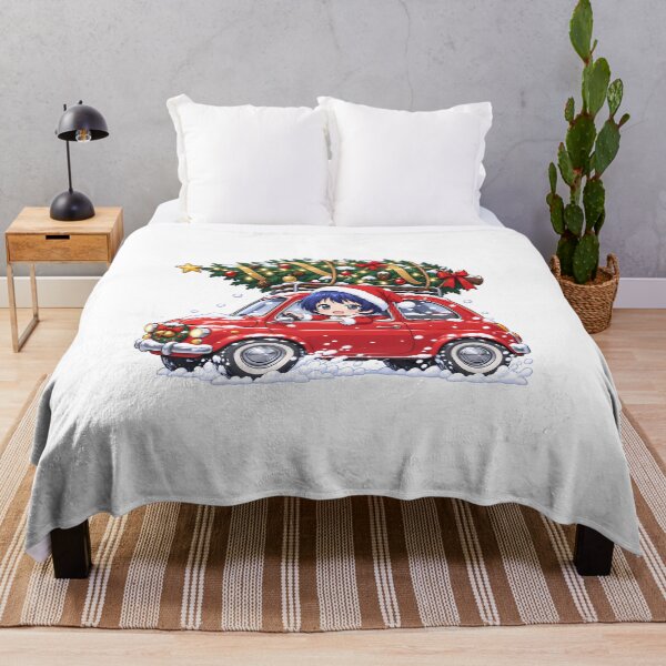 Item preview, Aina Yoshiwara Grand Blue Christmas Tree Car Ride designed and sold by Drissorartisa.