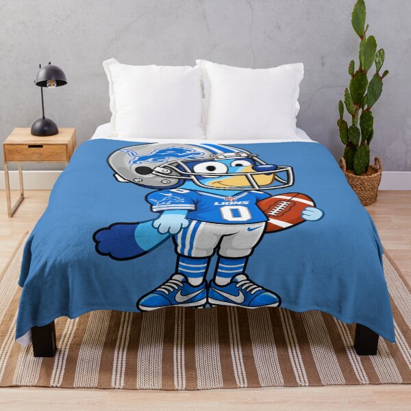 Item preview, Detroit Lions Football Team Funny Bluey Player designed and sold by roscupswigouuaj.
