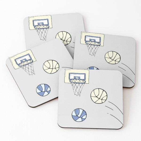 Item preview, Sports basketball in blue  designed and sold by Quiet Waters Design.