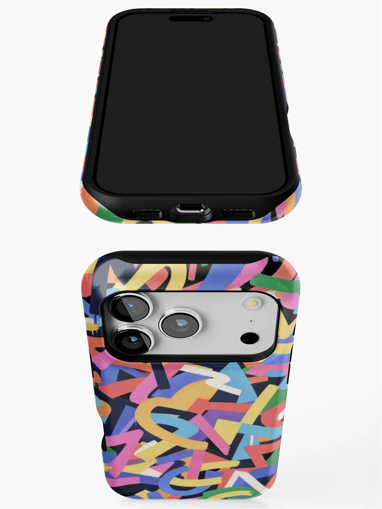 Thumbnail 3 of 4, iPhone Case, Abstract Riot designed and sold by abstractengine.