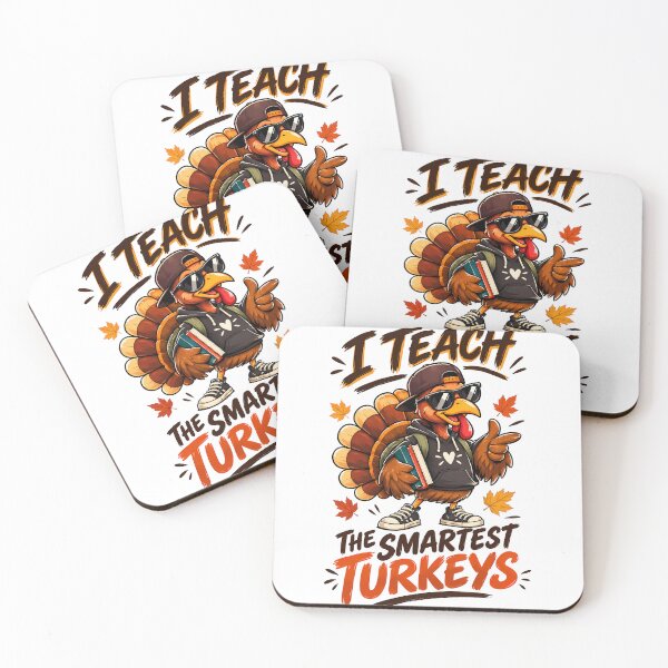Item preview, I Teach The Smartest Turkeys Teacher Thanksgiving designed and sold by RoyesButler.