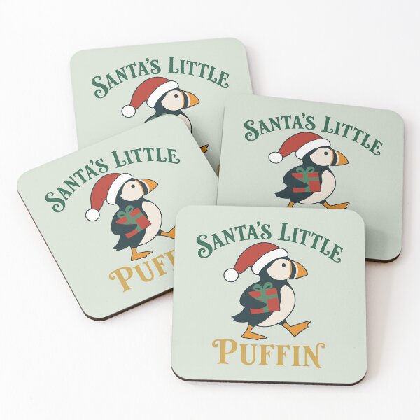 Item preview, Santa's Little Puffin Cute Christmas Puffin designed and sold by MavtM.