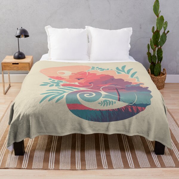 Item preview, Cute Chameleon Nature Botanical designed and sold by mustbewhy.
