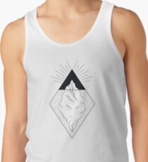 iceberg black and white Men's Tank Top
