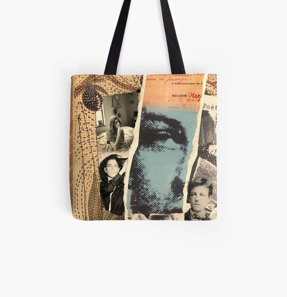 patti smith & arthur rimbaud Tote bag doublé