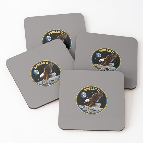 Item preview, Apollo-11-Moon-Landing-Eagle-Emblem designed and sold by ThomasHartinger.