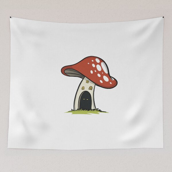 Item preview, Nobody Home - Mysterious Mushroom House designed and sold by shiilalippold.