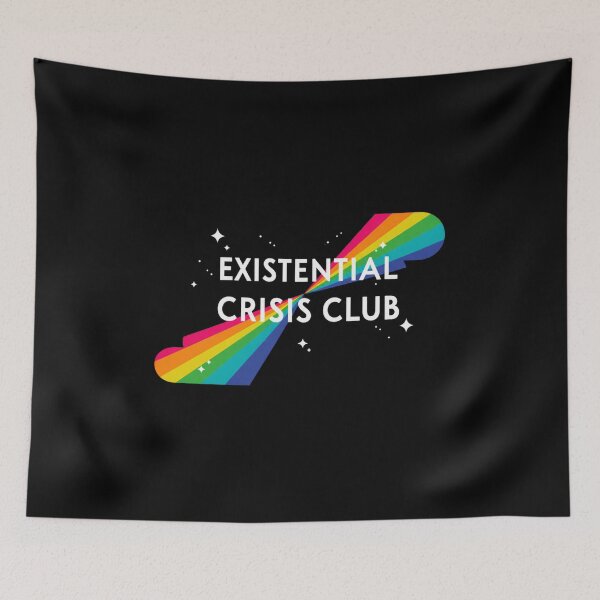 Item preview, Existential Crisis Club Rainbow Space Sarcasm designed and sold by OMITTEROMINOUS.