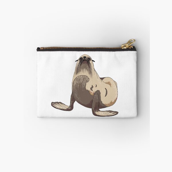 Item preview, Elephan seal looking upstairs with outstretched flippers designed and sold by A Sweet  Fragrance Art.