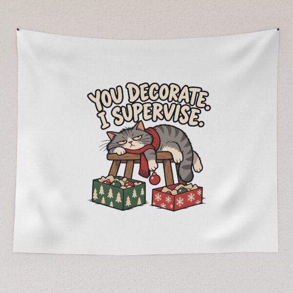 Item preview, Decorating Supervisor Cat designed and sold by cybersilverhand.