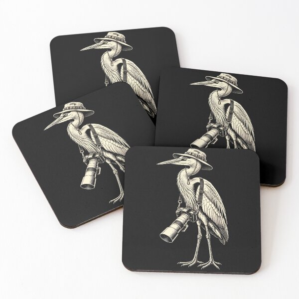 Item preview, Long Lens Heron Wildlife Photographer Camera Birdwatching designed and sold by DuduMissing.