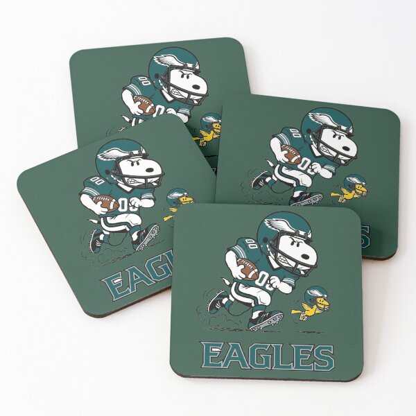 Item preview, Philadelphia Eagles Football Team Funny Snoopy And Woodstock Players designed and sold by JeanSeth.