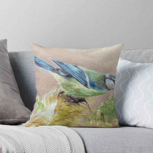 Item preview, Blue Tit Perch designed and sold by WildDaydreams.