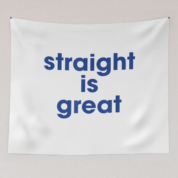 Item preview, Straight Is Great designed and sold by OneFang.