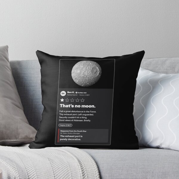 Item preview, That's No Moon - Ben's 1 Star Death Star Review designed and sold by mapedx.