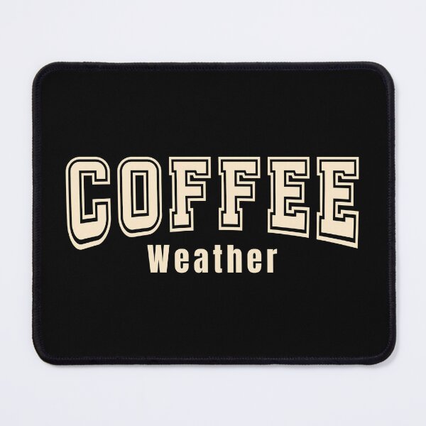 Item preview, Coffee Weather Sweatshirt Design ☕ Sporty Retro Collegiate Coffee Aesthetic designed and sold by GracefulbyElmes.