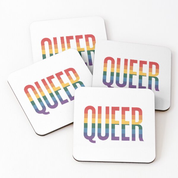 Item preview, Queer - Pride Rainbow Sticker  designed and sold by mayberrytashina.