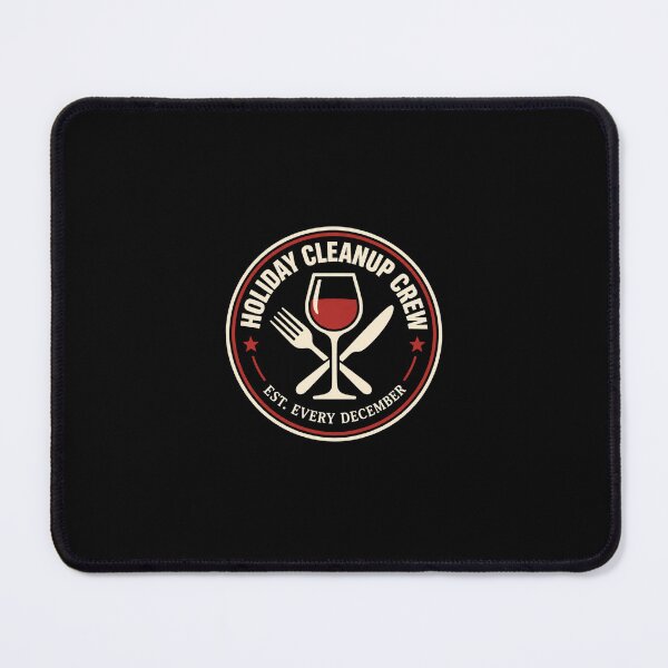 Item preview, Holiday Cleanup Crew Badge designed and sold by live-fully.