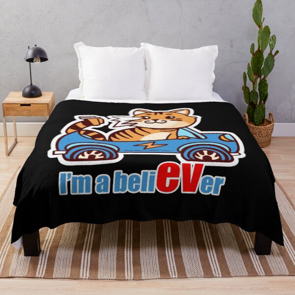 Item preview, I’m a BeliEVer Ginger Cat in Electric Car designed and sold by Glamalt.