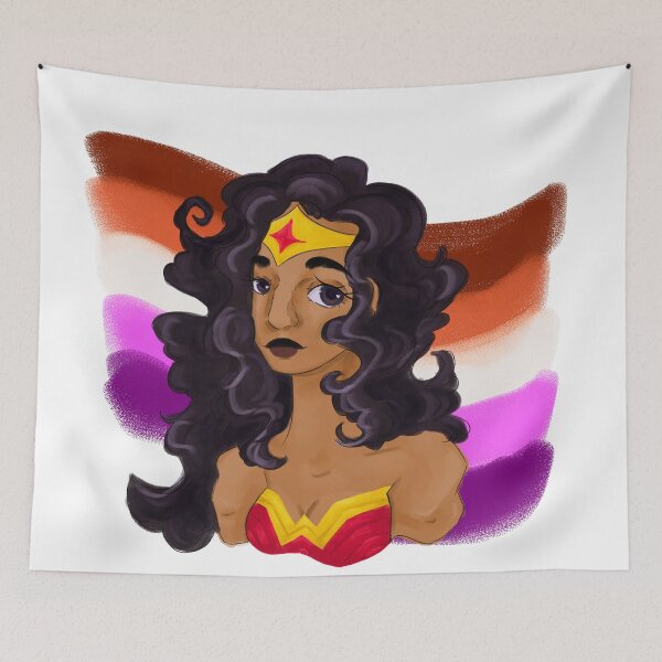 Item preview, Lesbian Wonder Woman designed and sold by wynthefool.