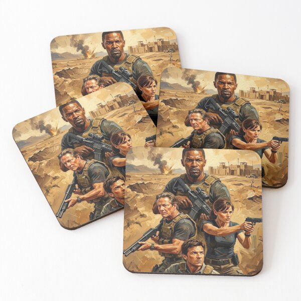 Item preview, Desert Counterterrorism FBI Squad The Kingdom Fine Art Tribute designed and sold by Art's Diner.