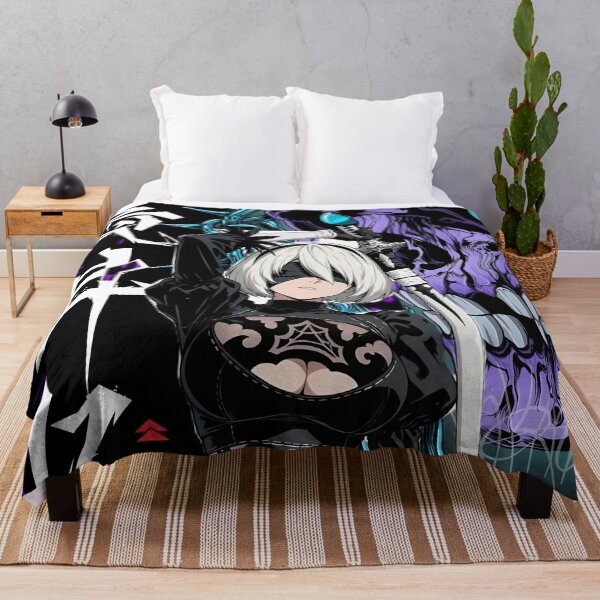 Item preview, YoRHa 2B Gothic Anime Warrior – NieR Dark Fantasy Gaming Art designed and sold by Dyan4.