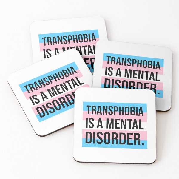 Item preview, Transphobia Is A Mental Disorder. designed and sold by mayberrytashina.