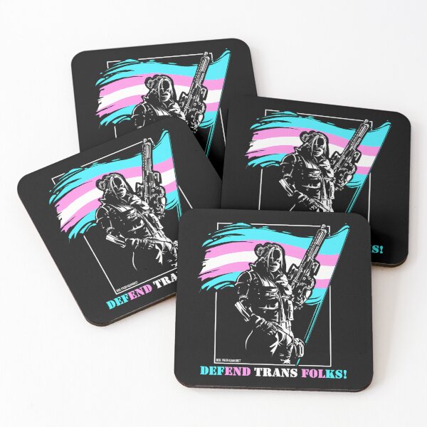 Item preview, Defend Trans Folks Antifa Lgbtq   designed and sold by mayberrytashina.