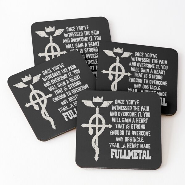Item preview, Fullmetal Heart Quote designed and sold by Robtolylyroupez.