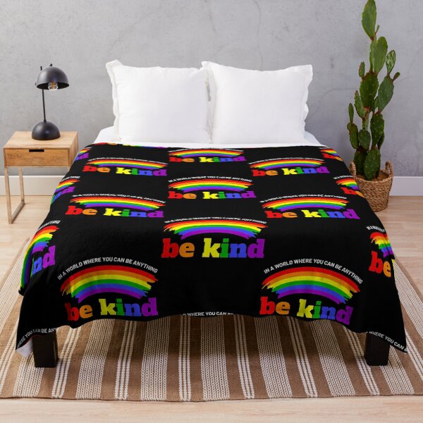 Item preview, In A World Where You Can Be Anything Be Kind Lgbt Gay Lesbian Pride Parade Month Anti-Discrimination designed and sold by mayberrytashina.