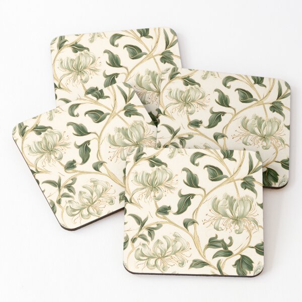Item preview, Golden Honeysuckle – William Morris Reimagined designed and sold by RAGANADesign.