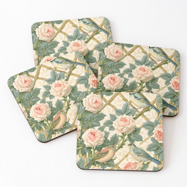 Item preview, The Rose Trellis – William Morris Reimagined designed and sold by RAGANADesign.