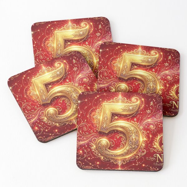 Item preview, Golden Elegance Number Five designed and sold by Sigtrix.