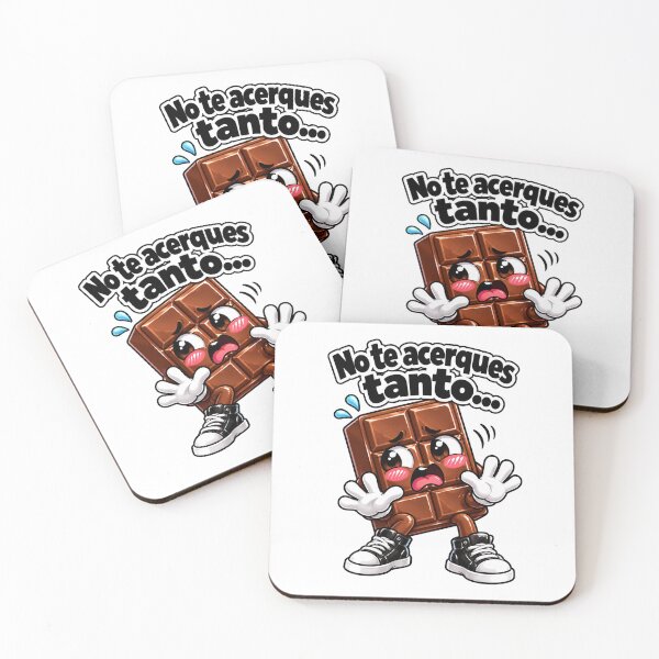 Item preview, Don't Get Too Close... | Shy Chocolate Cartoon designed and sold by Hielo-y-Limon.