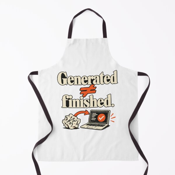 Item preview, Generado ≠ Gráfico de flujo de trabajo de IA finalizado designed and sold by ThreadQuirk.