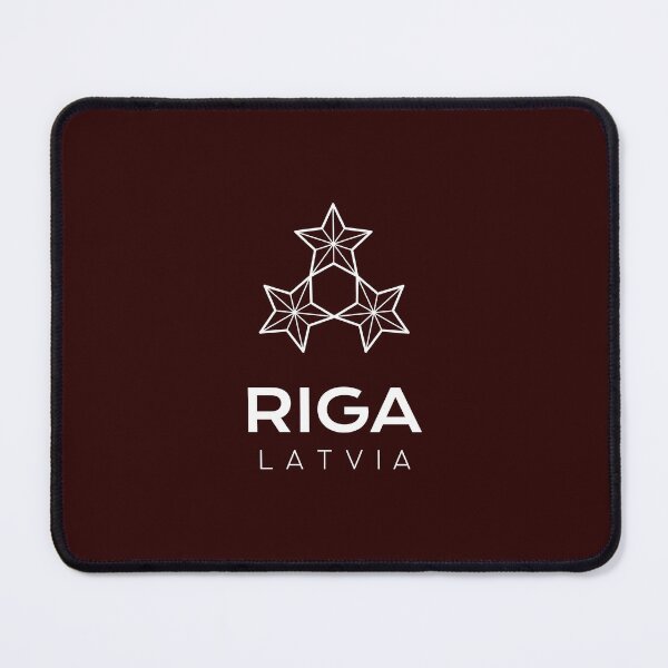 Item preview, Riga Latvia Minimalist Emblem | Baltic Scandinavian Line Art designed and sold by Vladislav Klapin.
