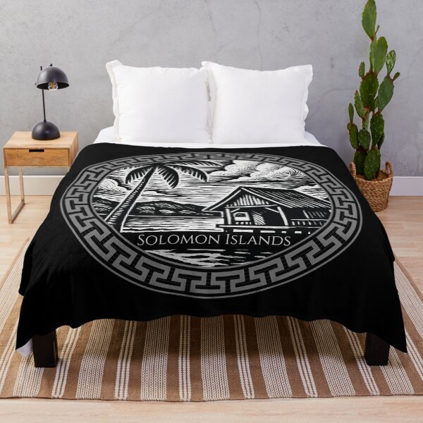 Item preview, Solomon Islands Vintage Woodcut Art designed and sold by Thistle-TShop.