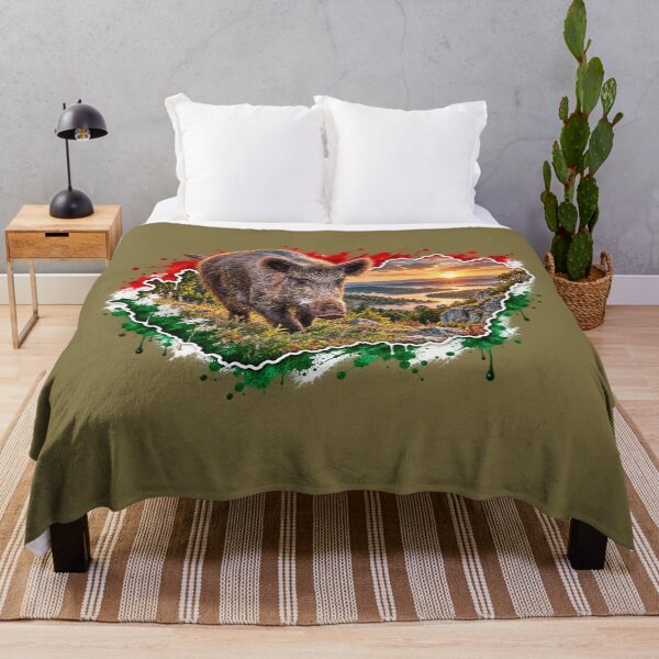 Item preview, Wild Boar Emerging from Hungary's Wilderness designed and sold by Medve Photography & Design.