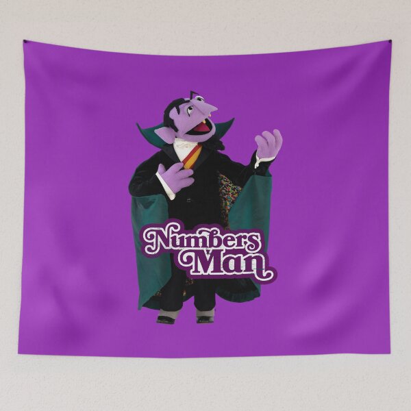 Item preview, Count Von Count - Numbers Man designed and sold by Pop-T.