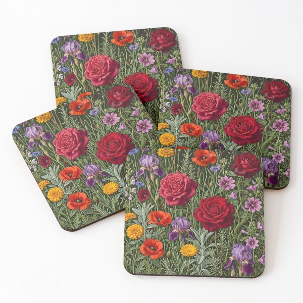 Item preview, Dali Style Floral Dreamscape Garden Art designed and sold by Sybille-Yates.