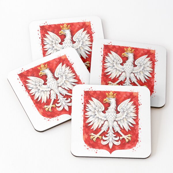 Item preview, Polish Eagle Coat of Arms Watercolor Design designed and sold by Pineapple-Tree.