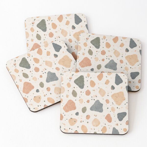Item preview, Neutral Pastel Terrazzo Pattern – Modern Abstract Stone designed and sold by ThatSurreyLife.