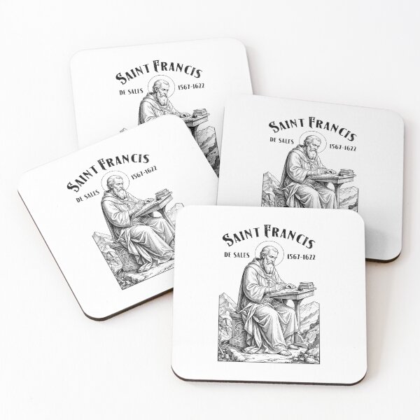 Item preview, Writer Author Journalist Patron Saint Francis de Sales Books designed and sold by GrandeDuc.