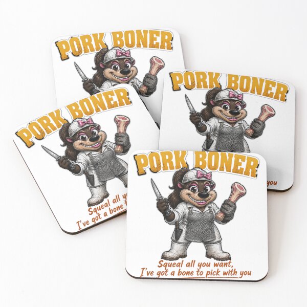 Item preview, Female Pork Boner Tasmanian Devil Squeal All You Want I've Got A Bone To Pick With You designed and sold by RDMOption.