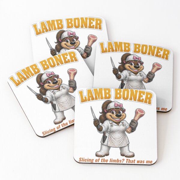 Item preview, Female Lamb Boner Tasmanian Devil Slicing Of The Limbs That Was Me designed and sold by RDMOption.
