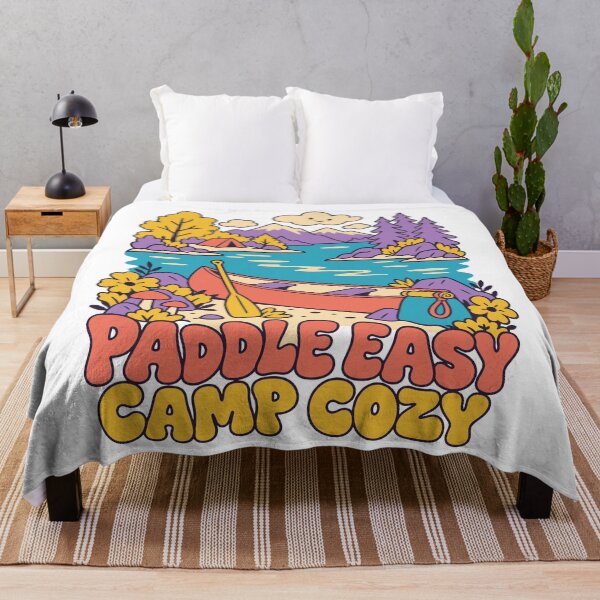 Item preview, Paddle Easy Camp Cozy Canoe Camping Adventure designed and sold by Summit Folk Studio.