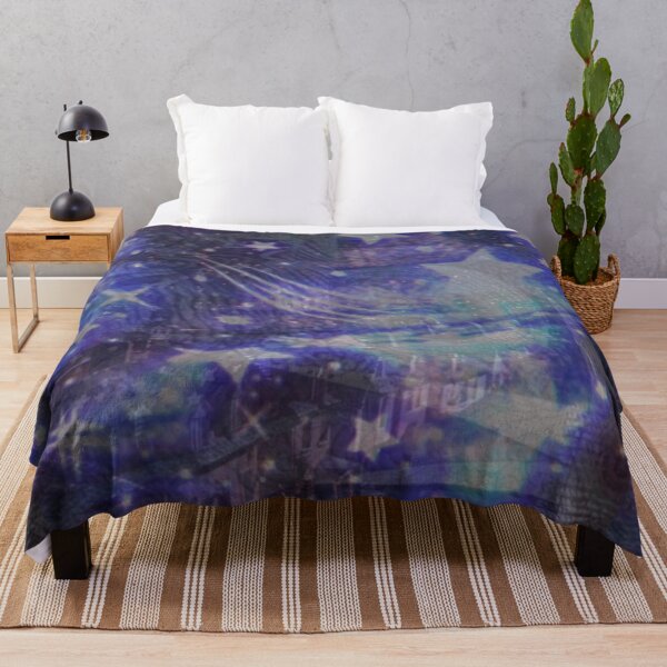 Item preview, Purple Whimsigoth Starry Night Cosmic Graphic | Ethereal Celestial Sky Art designed and sold by BrontesWhimsyStore.