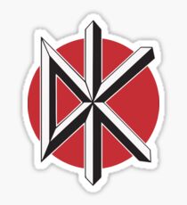 DeadKennedys black Sticker