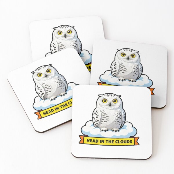 Item preview, Head In The Clouds - Funny ADHD Daydreamer Owl Meme designed and sold by Arc2020.