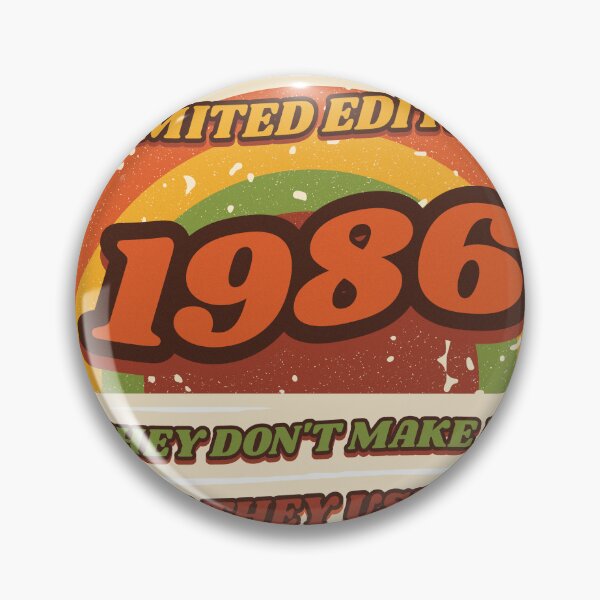 Item preview, Limited Edition 1986 Retro Groovy 40th Birthday designed and sold by trone86.